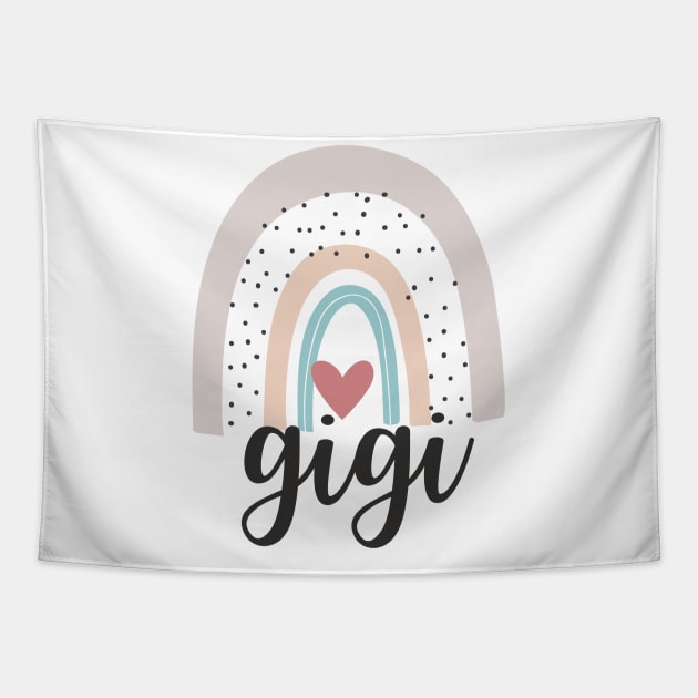 Pastel Rainbow Gigi Tapestry by Hello Sunshine