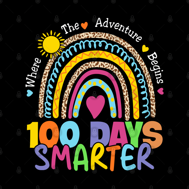 Rainbow 100 days smarter kindergarten pre k 1st grade by Sandra Holloman