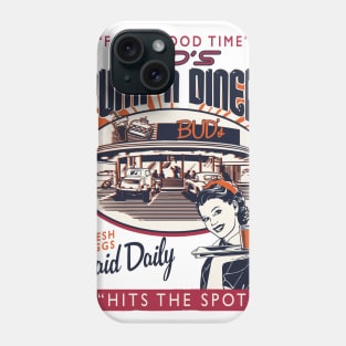 Retro Diner Gas Station Phone Case