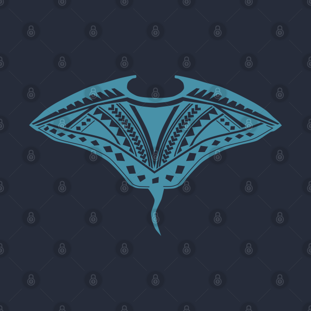 moana manta ray design