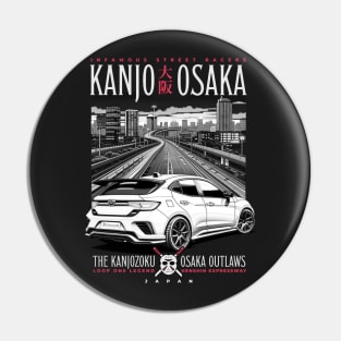 Kanjozoku Osaka Pin