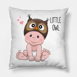 little owl Pillow