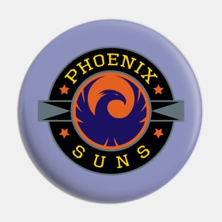 Phoenix Suns Basketball Team Badge Pin