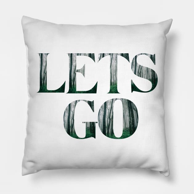 Lets go Pillow by Kugy's blessing