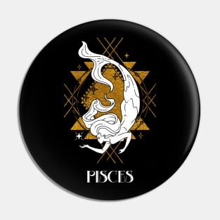 Pisces zodiac sign Pin