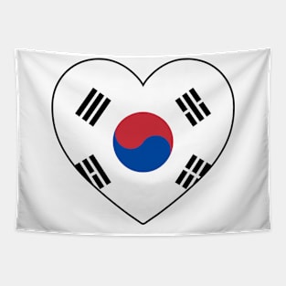 Heart - Korea Tapestry