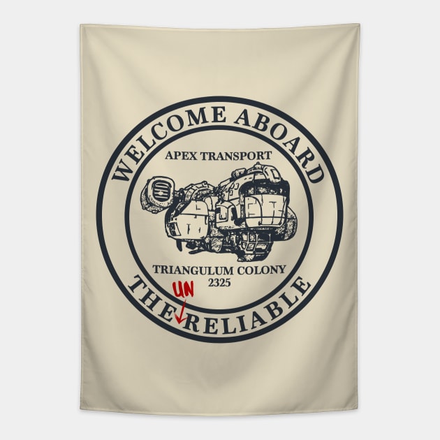 Welcome Aboard The Unreliable | The Outer Worlds Tapestry by threadbaregaming