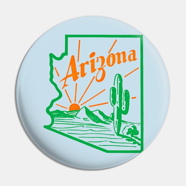 Arizona Pin by MindsparkCreative