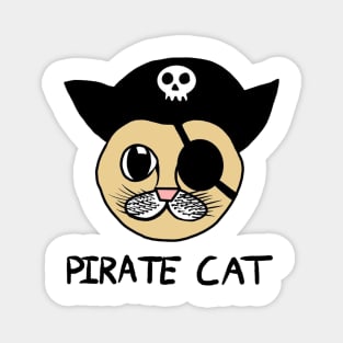 Pirate Cat Magnet