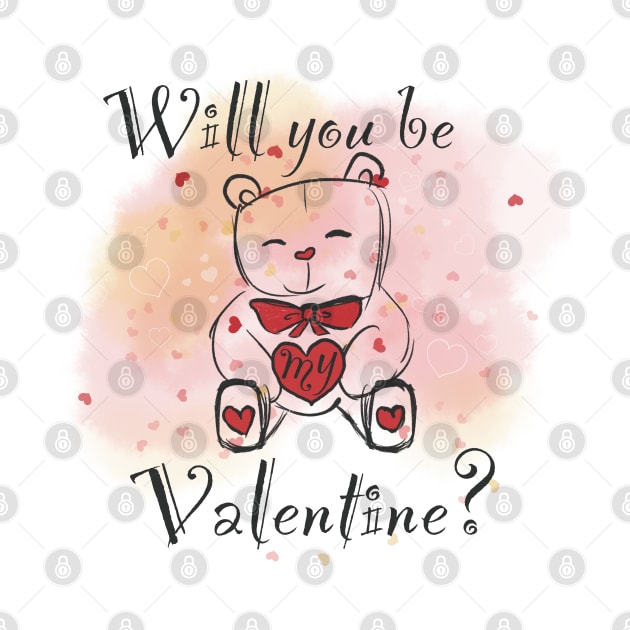 Will you be my Valentine? by Xatutik-Art