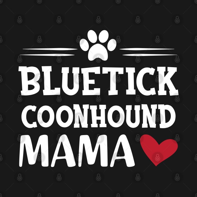 Bluetick coonhound mama by KC Happy Shop