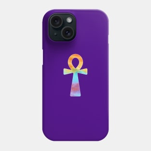 The Ankh Symbol Colour Phone Case