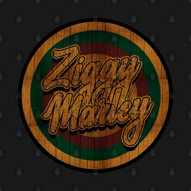 Circle Retro Ziggy Marley by Electric Tone