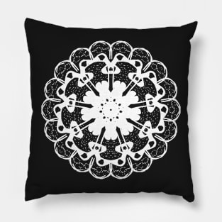 Mandala Slavic art design 4 Pillow