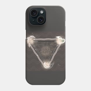 WATER TRIANGLE GOLD Phone Case