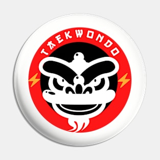 Chinese Dragon Taekwondo Pin