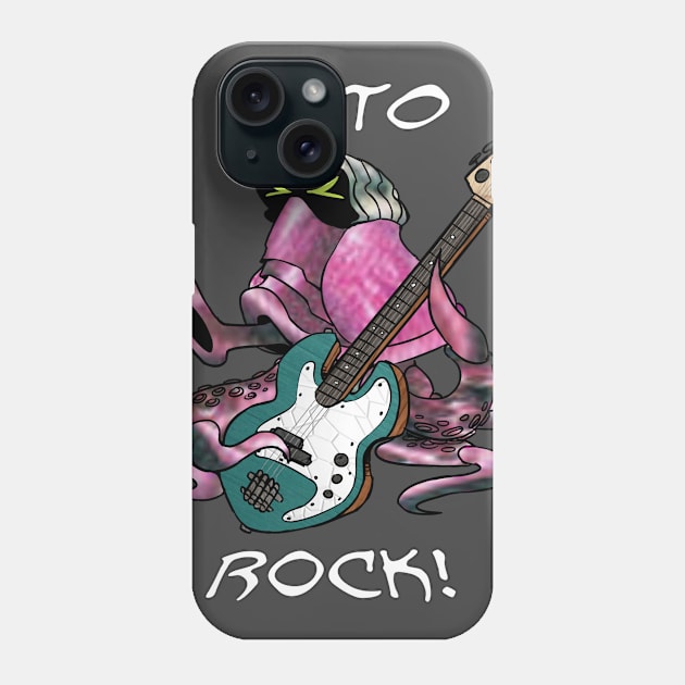 OCTO ROCK! Phone Case by EnervatedMachine