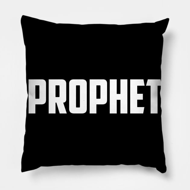 Prophetess Of The Living God Pillow by CalledandChosenApparel