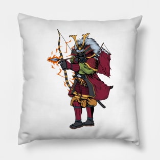 Japanese god hachiman Pillow