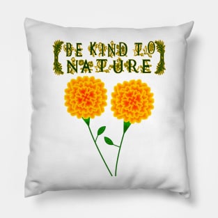 Be Kind To Nature Pillow