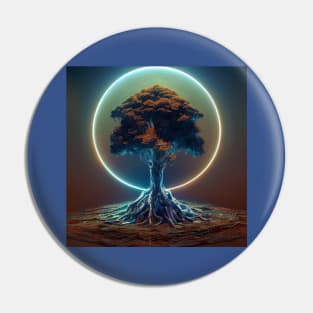 Yggdrasil World Tree of Life Pin