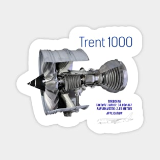 turbine engine trent1000 design Magnet