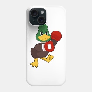 Duck Boxer Boxing gloves Phone Case