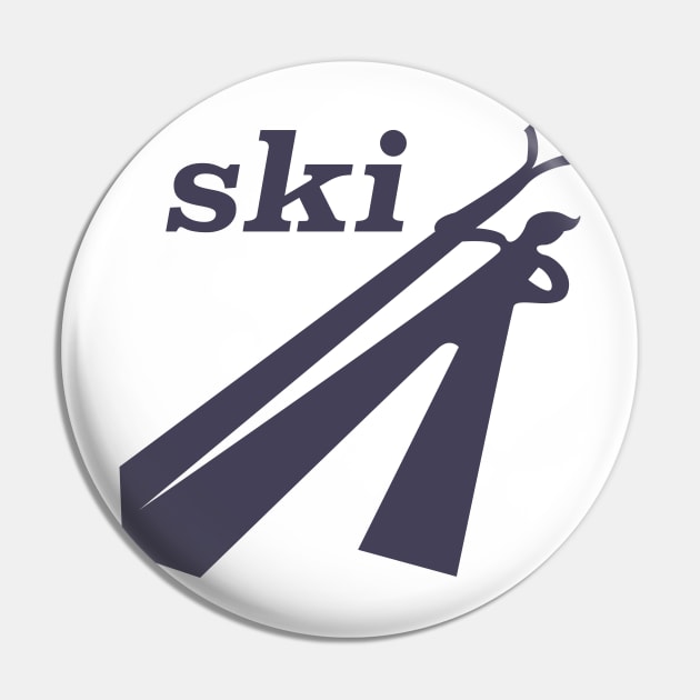 Ski Pin by nickemporium1