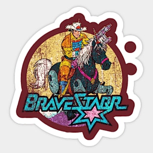 Bravestarr’s Tex Hex Sticker for Sale by Dark-Inks