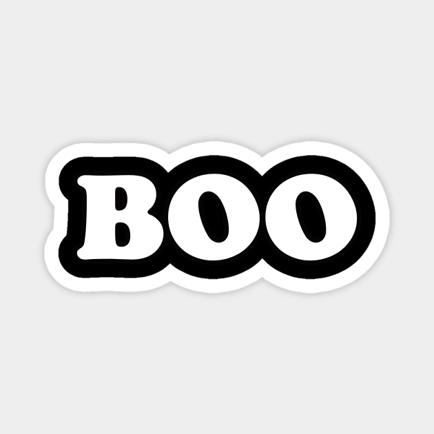 Boo: a Halloween Custome Magnet by Aventusiastas