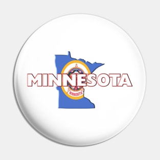 Minnesota Colored State Pin