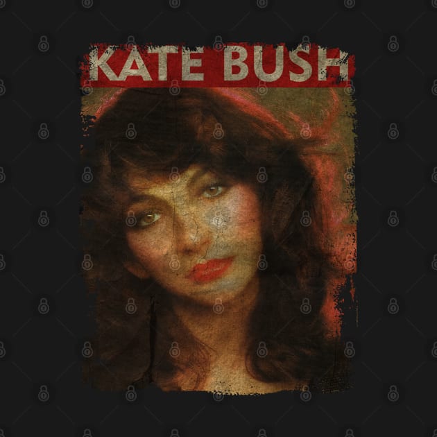 TEXTURE ART- Kate Bush - RETRO STYLE 3 by ZiziVintage