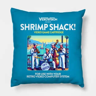 Shrimp Shack 80s Game Pillow
