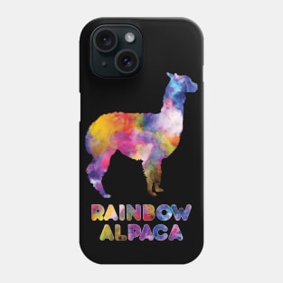 Alpaca rainbow - colorful llama - animals lover - kawaii cute gift Phone Case