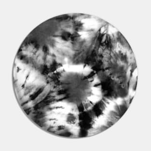 Black and White Pastel Tie-Dye Pin