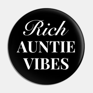 Rich auntie vibes Pin