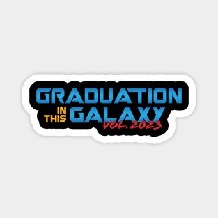 Graduation In The Galaxy volume 2023 Magnet