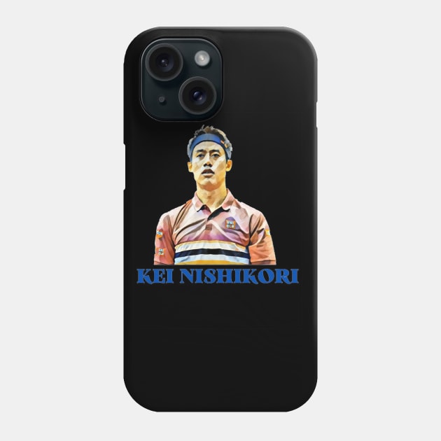 kei nishikori Phone Case by BorodinaAlen