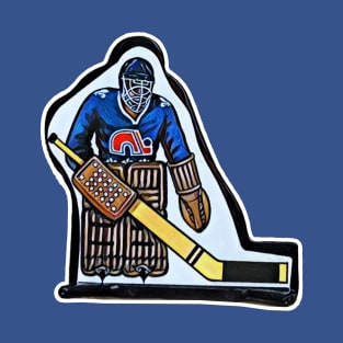 Coleco Table Hockey Players - Quebec Nordiques Goalie T-Shirt