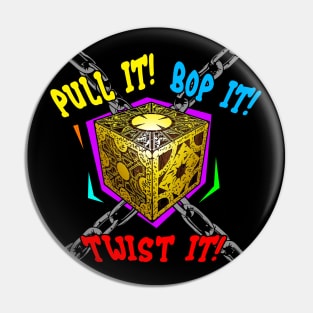 Bop it! Hellraiser Pin