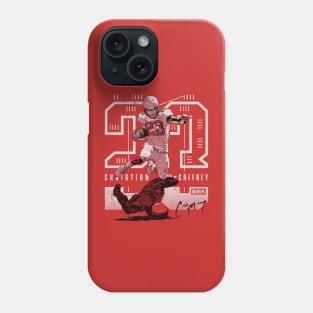 Christian McCaffrey San Francisco Future Phone Case