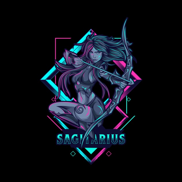 Zodiac SAGITARIUS NEON Series by ZODIAC HOLIC