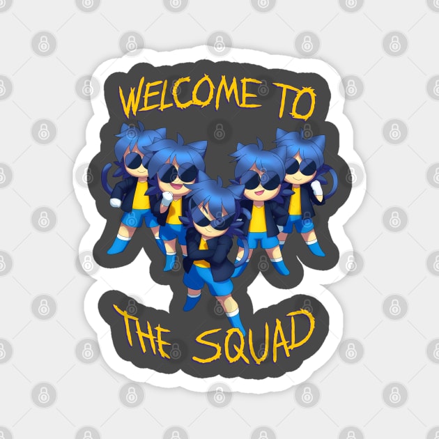 Snowie Squad Magnet by snowiecw