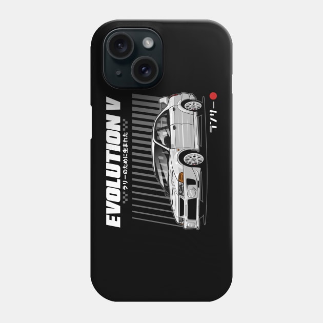 Lancer Evolution V Phone Case by WINdesign