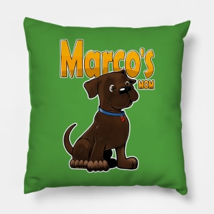 Marco's Mom. Pillow