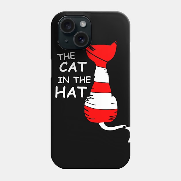 The Cat in The Hat Phone Case by vestiart