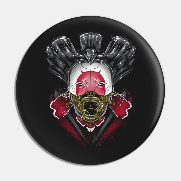 Angry Geisha Pin by Andriu