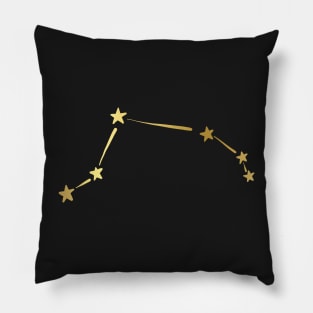 Astrology Constellation Zodiac Star Sign Aries Pillow