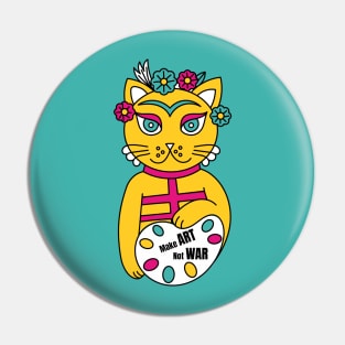 Frida Cat Pin