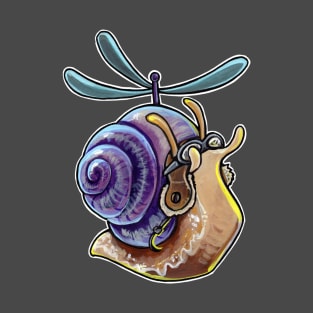 Flying snail T-Shirt